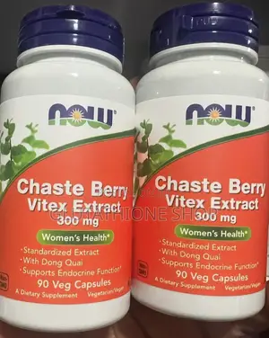 NOW Supplements, Chaste Berry Vitex Extract 300 Mg