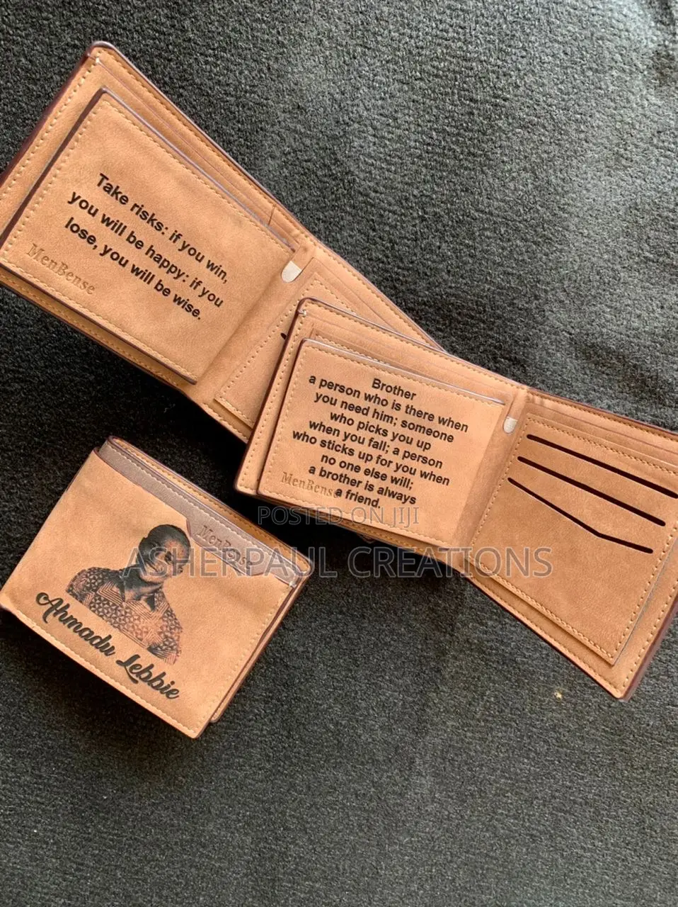 Women Purse And Men Wallets Customization