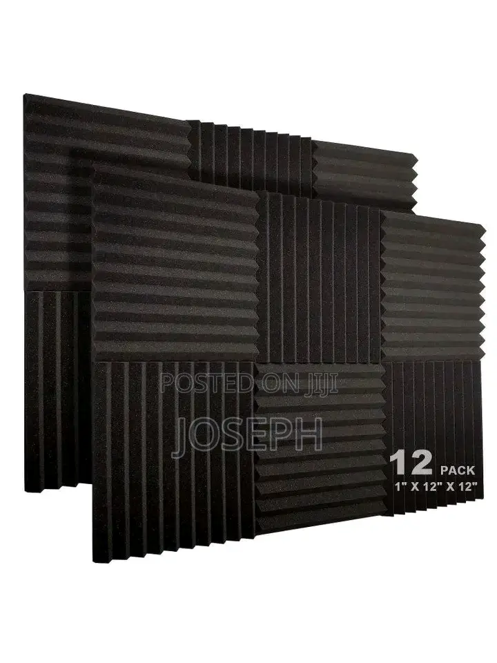 Acoustic Foam Panels 12pcs