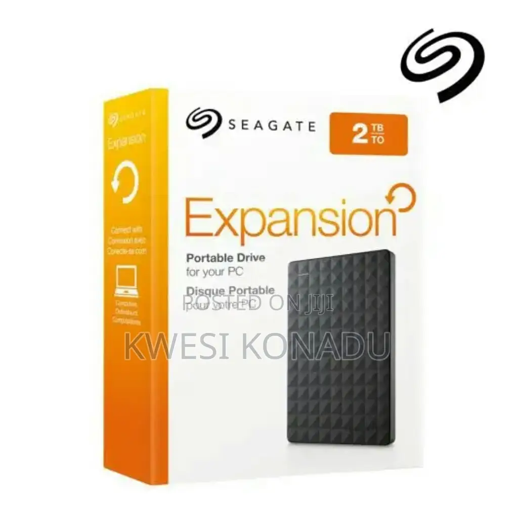 Original 2tb Segate External Hard Drive