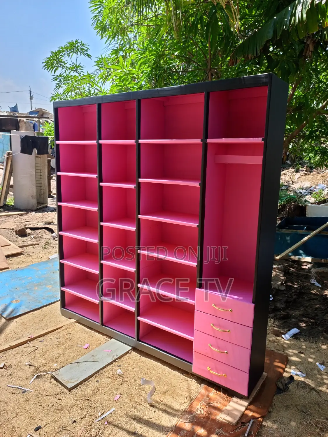 Quality 4in1 Shoes and Bag's Rack