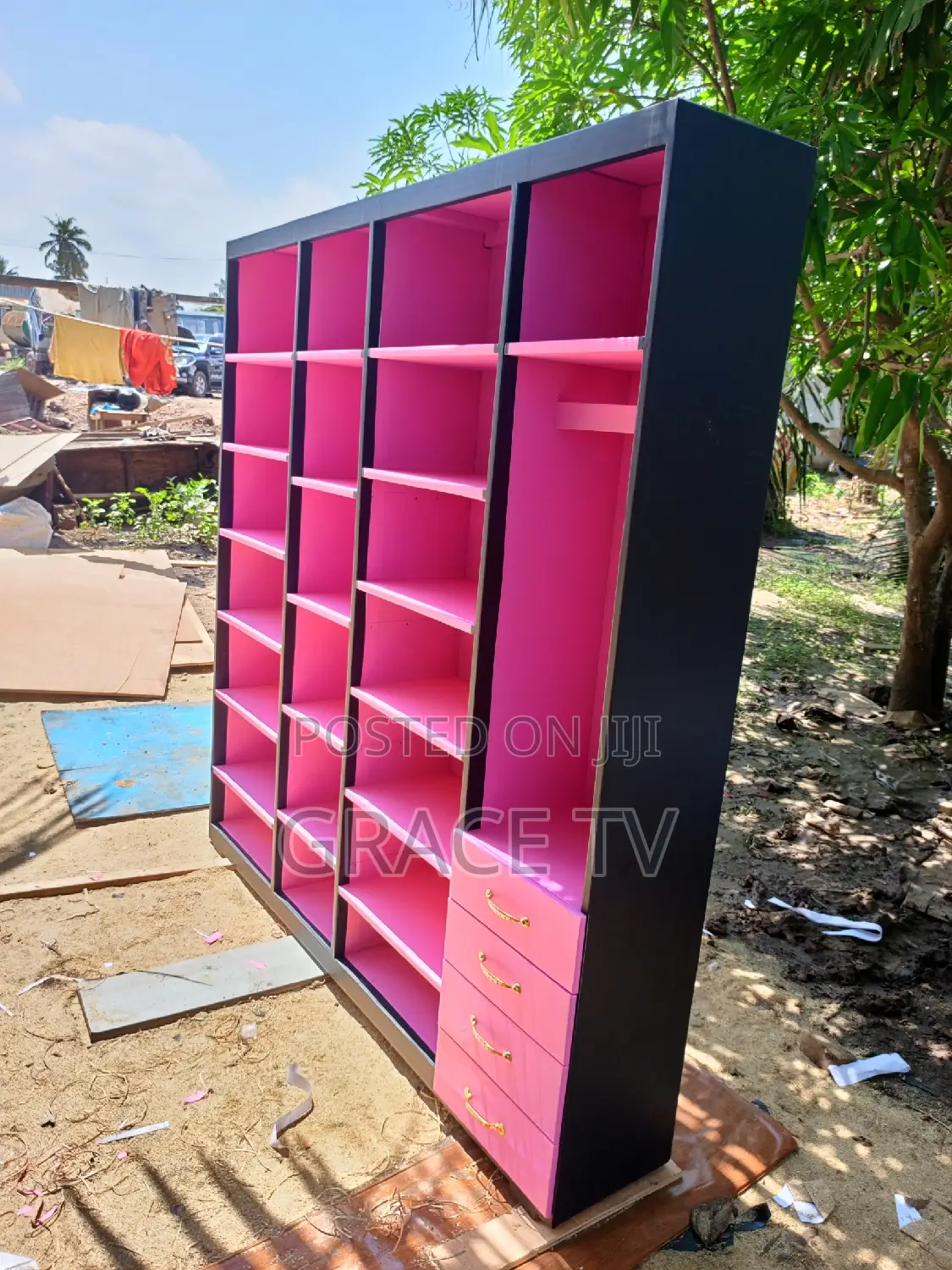 Quality 4in1 Shoes and Bag's Rack