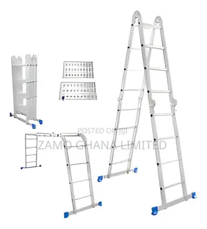 Multi-Purpose Aluminum Ladder - Wld7h44