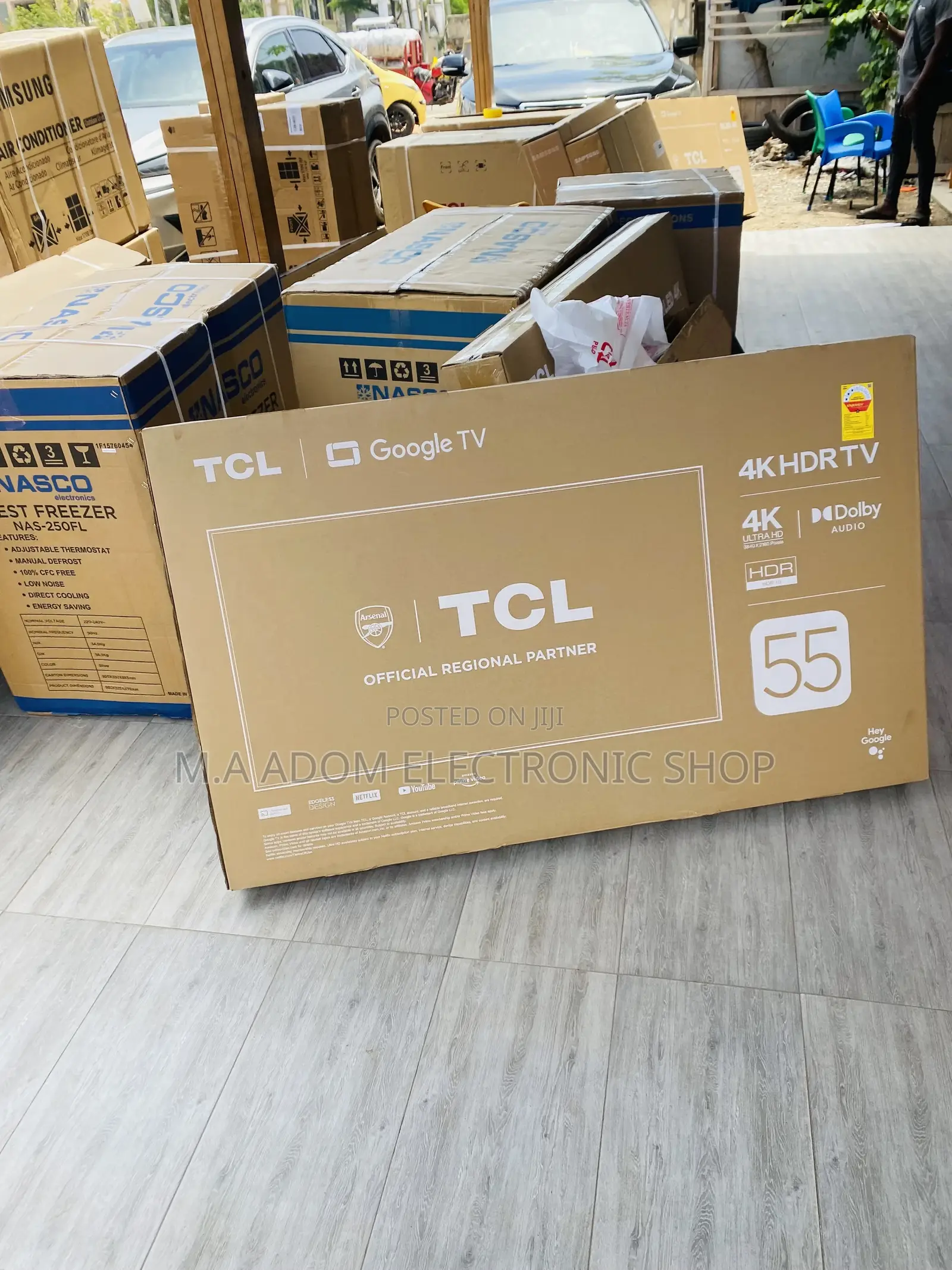 Shop Original TCL 55P635 55 Inch Uhd Smart Android Tv.