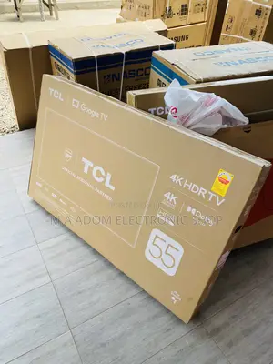 Authentic TCL 55P635 55 Inch Uhd Smart Android Tv(Black).