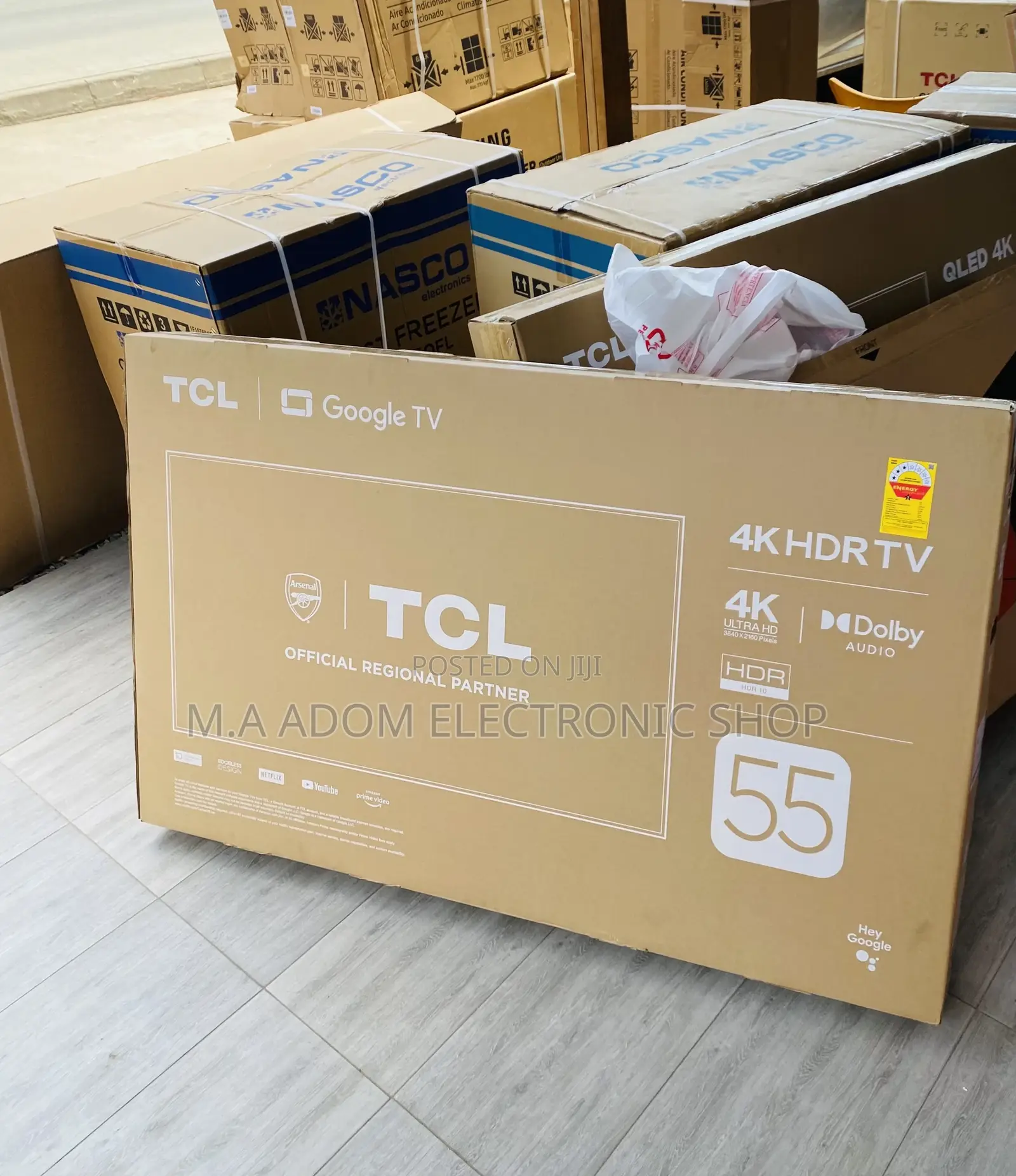 Buy Authentic TCL 55P635 55 Inch Uhd Smart Android Tv.