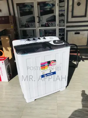 18kg Pearl Semi-Automatic Washing Machine + Spin/Dry.