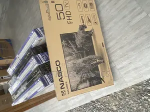 Random Black Nasco 50 Inch FHD Satellite TV