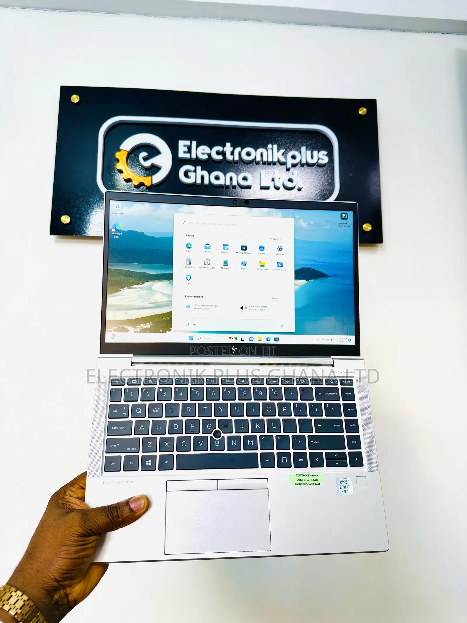 Laptop HP EliteBook 840 G7 16GB Intel Core i7 SSD 256GB
