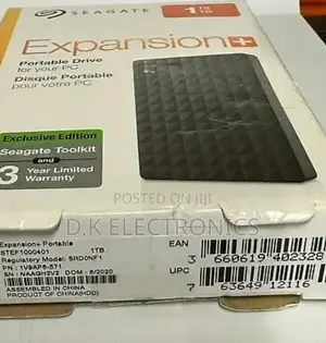 Original 1tb Segate External Hard Drive