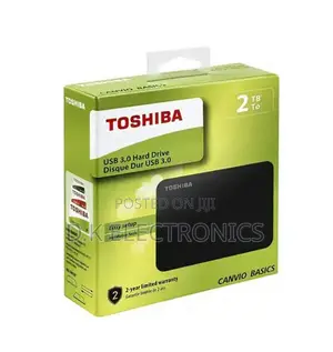 Original Toshiba 2tb External Hard Drive