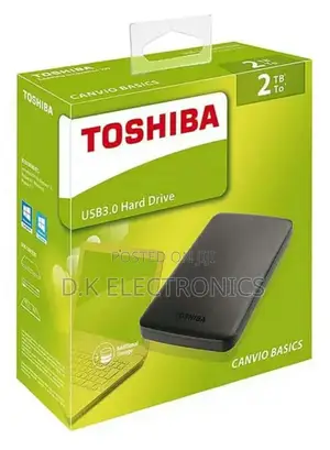 Original Toshiba 2tb External Hard Drive