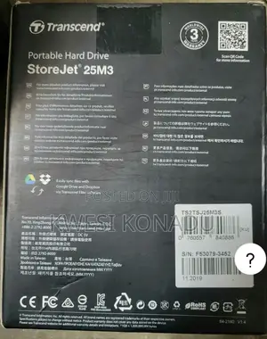 Good 2tb Transcend External Hard Drive