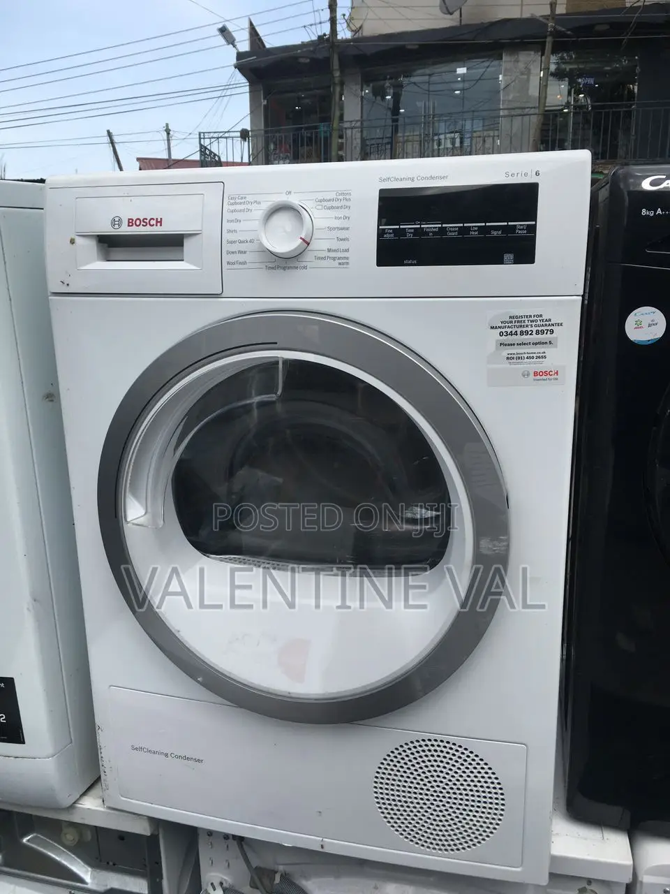 Drying Washing Machine Only, Brand Name Bosch, Kg 8