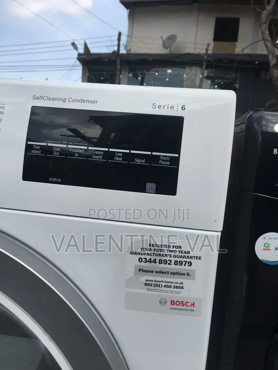 Drying Washing Machine Only, Brand Name Bosch, Kg 8