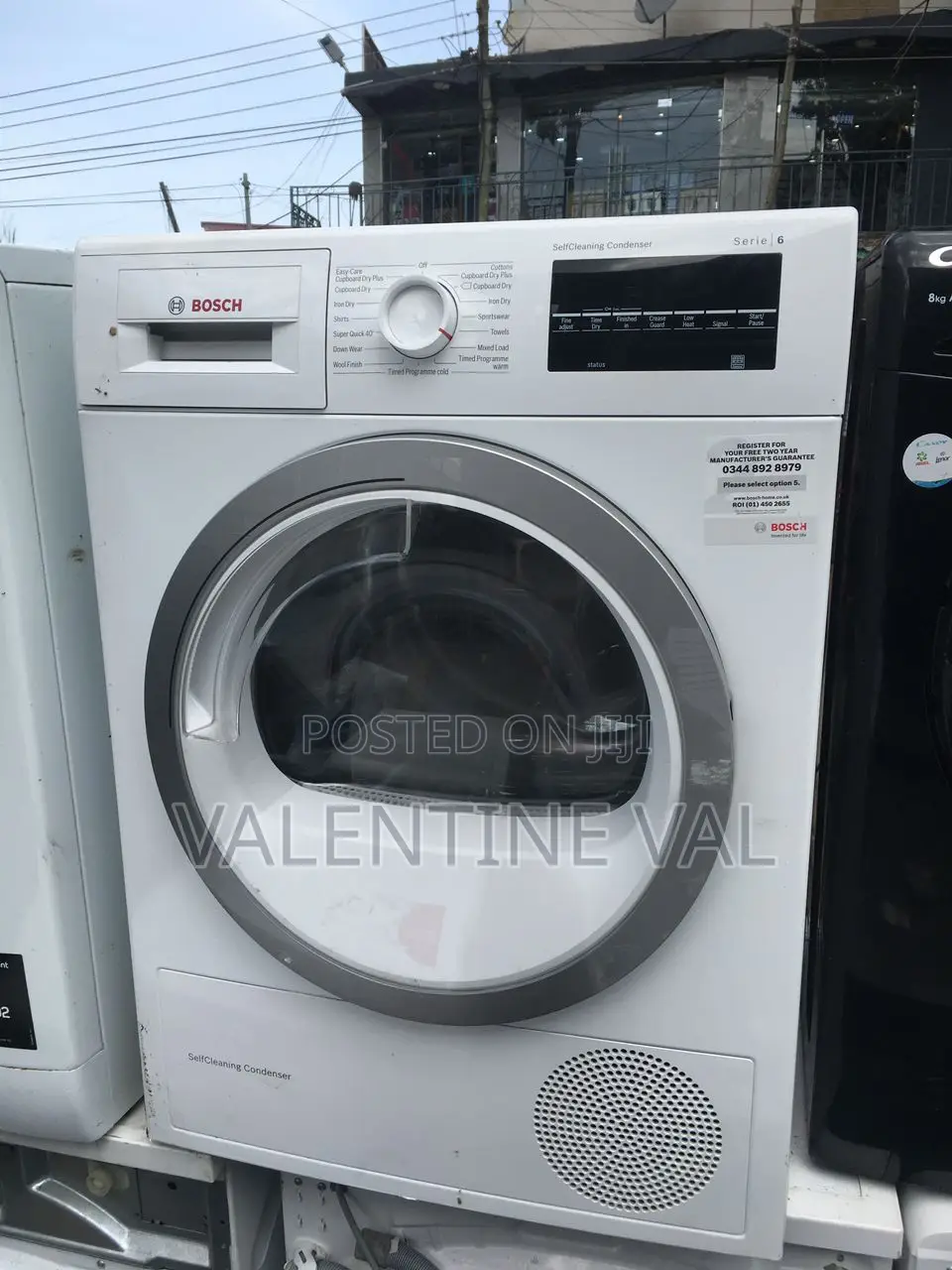 Drying Washing Machine Only, Brand Name Bosch, Kg 8