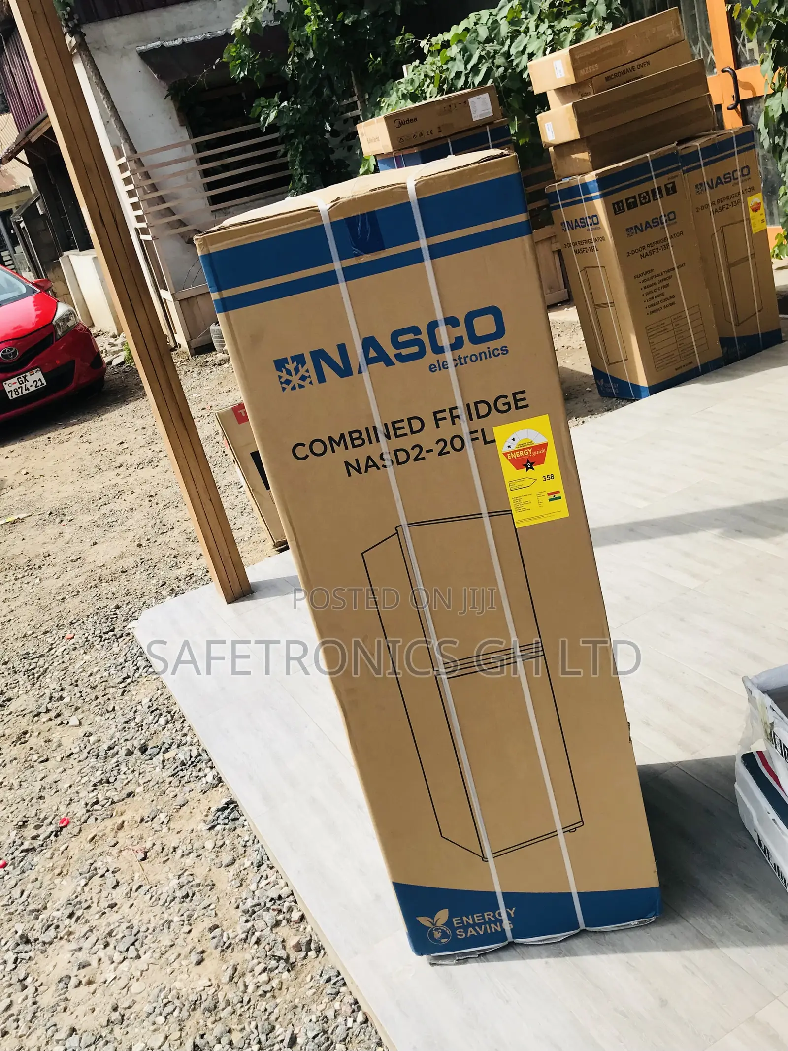 Essential Nasco Doubledoor Nasd2-20fl Bottomfreezer Fridge