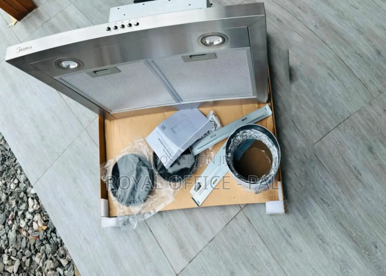 Magical Midea 60cm Extractor Cooker Hood/ Stainless Steel