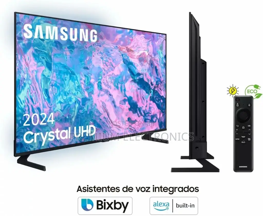 2024 Lifelike Picture Crystal UHD Samsung 65" Smart TV