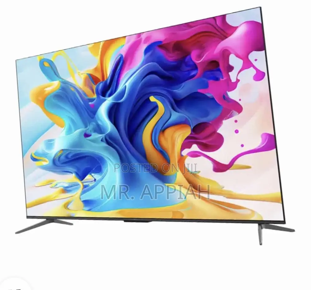 Original TCL 65′′ QLED Smart Google TV 65C645(Black).