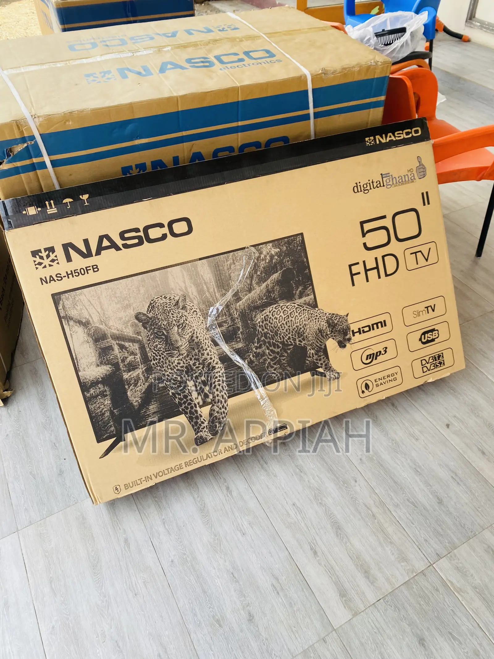 Durable Nasco 50 Digital Satellite Led Tv(Black).