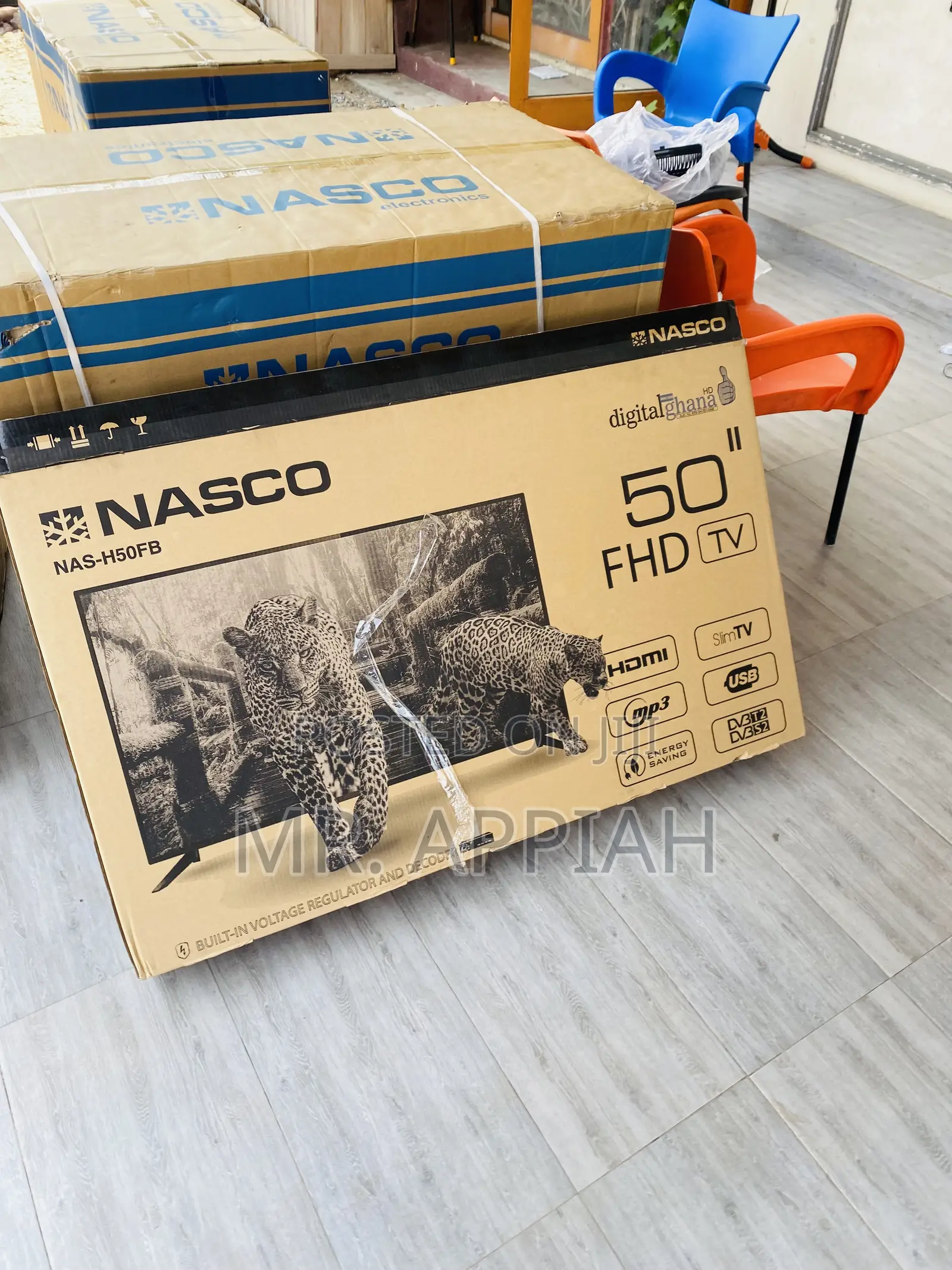 Durable Nasco 50 Digital Satellite Led Tv(Black).