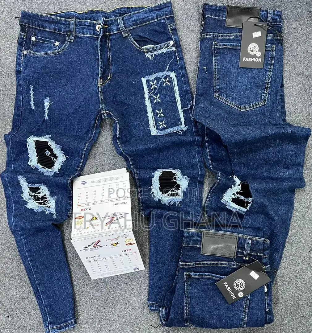 New Original Quality Men's Classic Denim Jeans Trousers