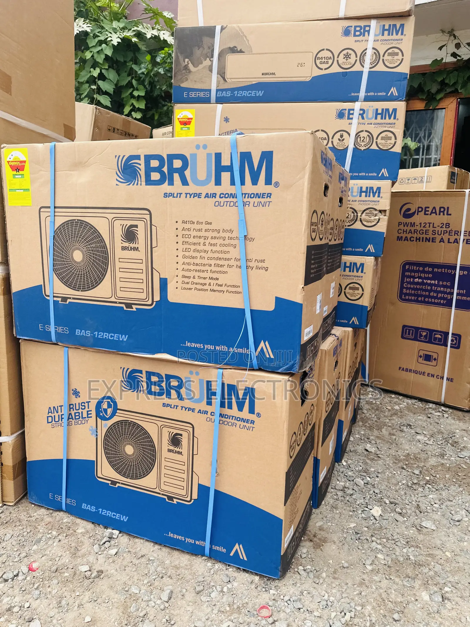  Bruhm 2.5hp Inverter Split AC.