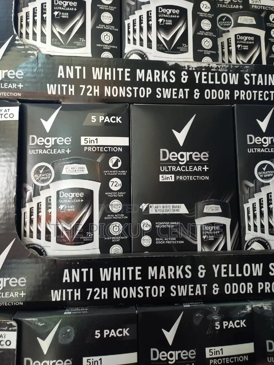 Degree Men Ultraclear Antiperspirant Deodorant (80ghs Each)