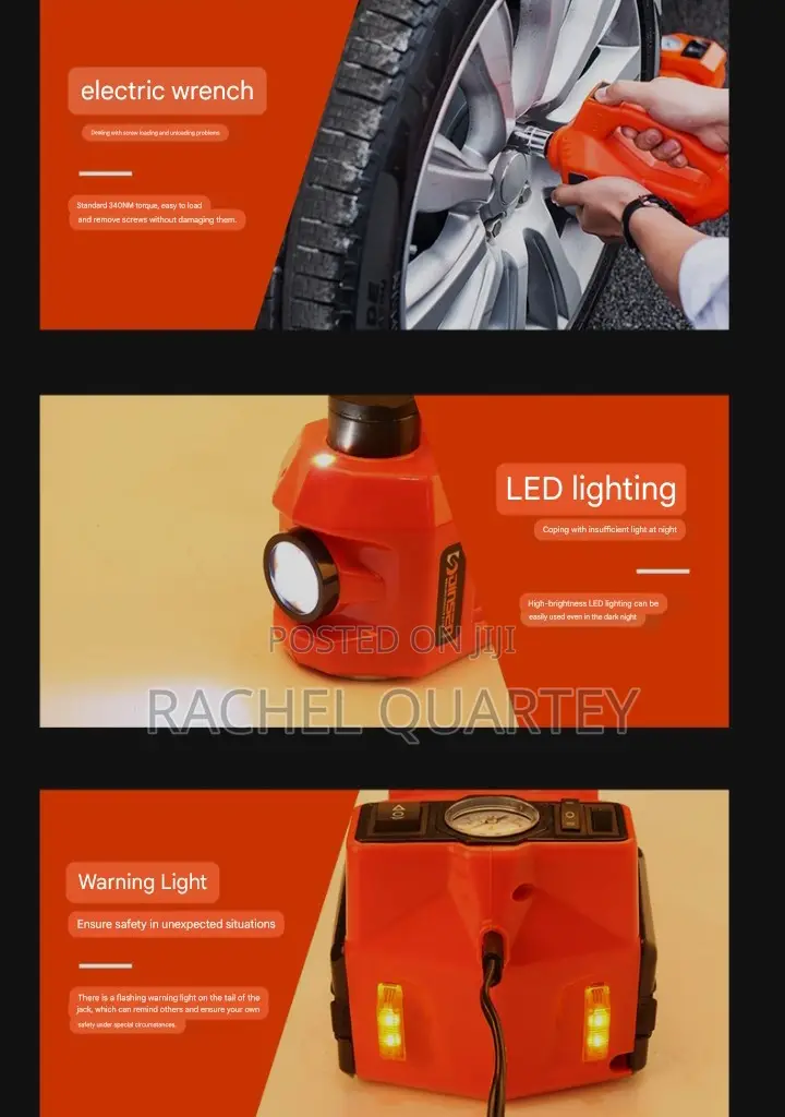 Multi-Functional Car Jack Set