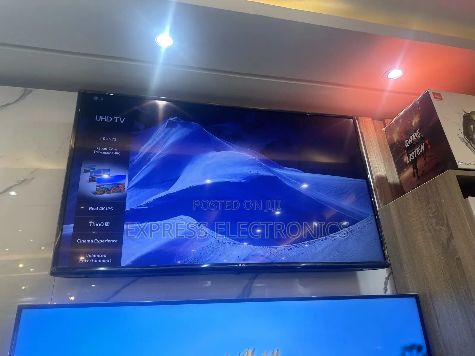 Great Deal on 49un7340 LG UHD Smart Glossy Tv.