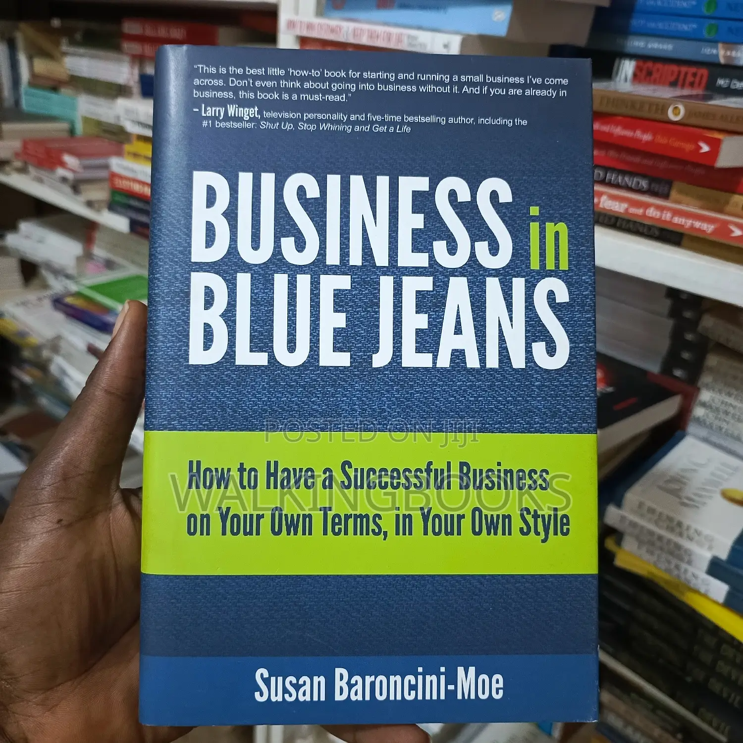 Business in Bue Jeans