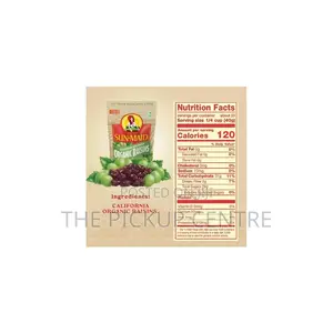 Sunmaid Organic Dried Raisins 1.81kg (150ghs Each)