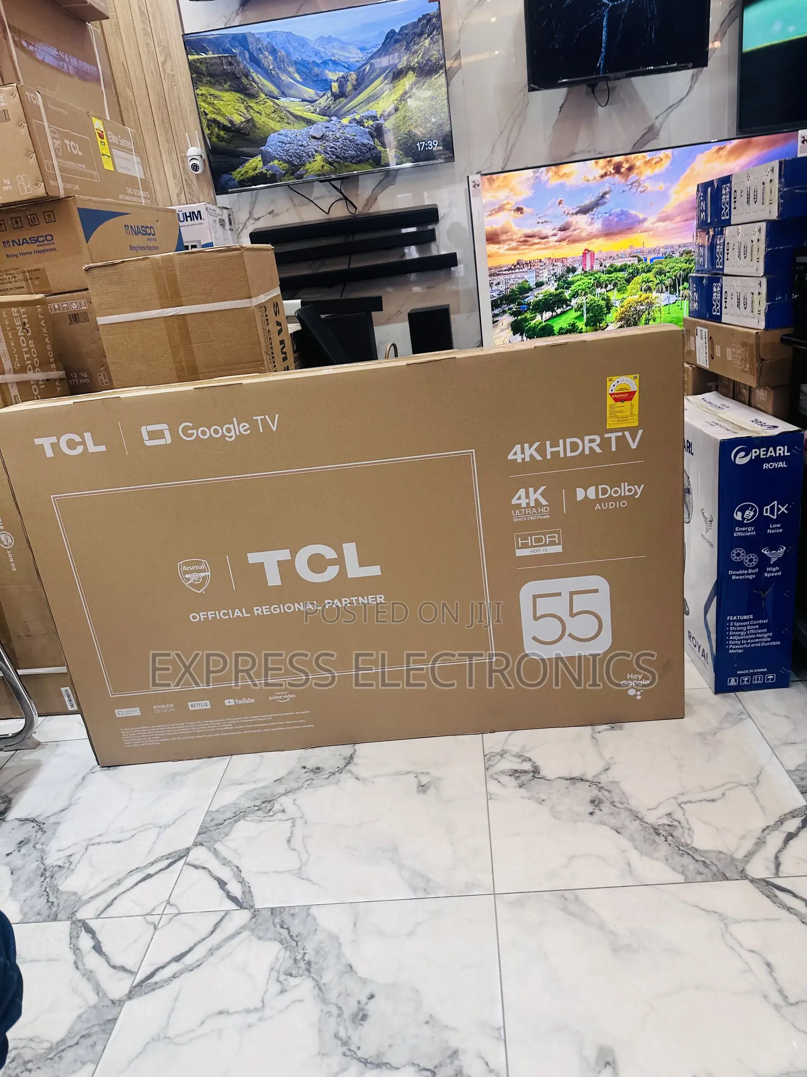 Clear Sound Uhd Smart TCL 55”P645