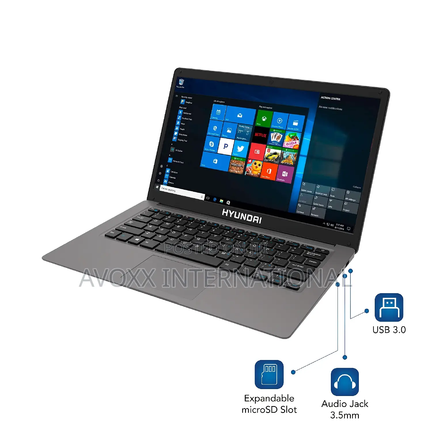 New Laptop 4GB Intel Celeron SSD 128GB