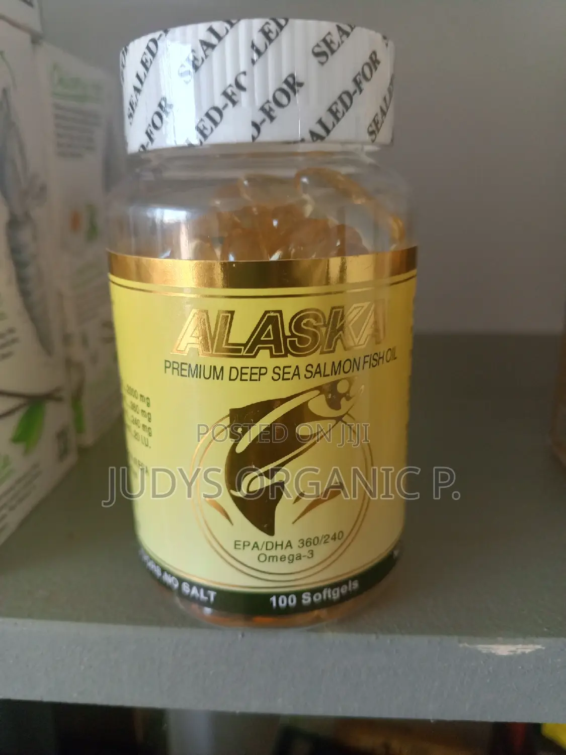 Alaska Omega 3 Fish Oil Capsules