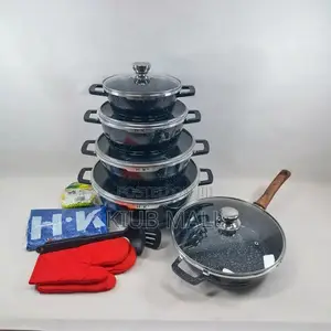 12 Pieces Pot Set Cookware