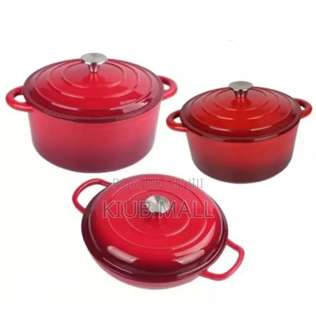 Dutch Oven Cast Iron Set