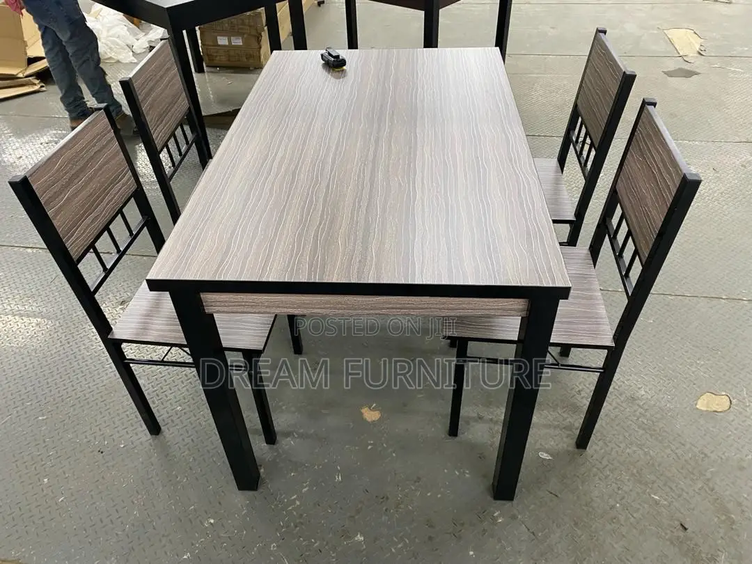 Four Seater Dining Set(Wooden)