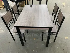 Four Seater Dining Set(Wooden)