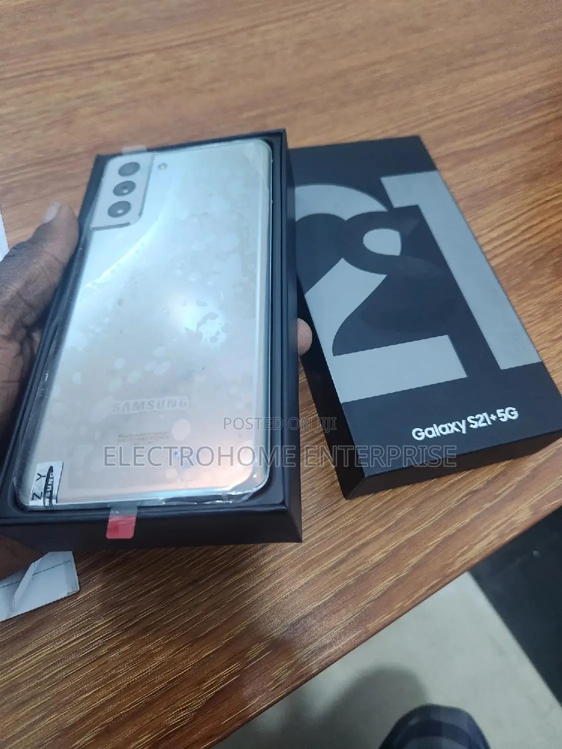New Samsung Galaxy S21+ 5G 128 GB Silver