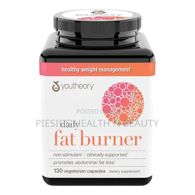 Youtheory Daily Fat Burner, 130 Vegetarian Capsules