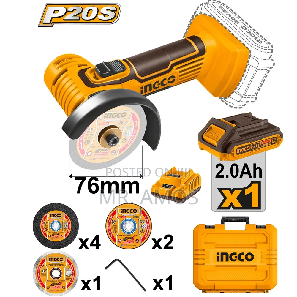 3" Cordless Mini Cut-Off Tool 20v - Cagli76012