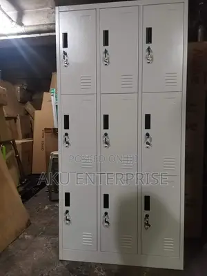 9 Locker Drawer, Metal Lockers Security Lock With Keys