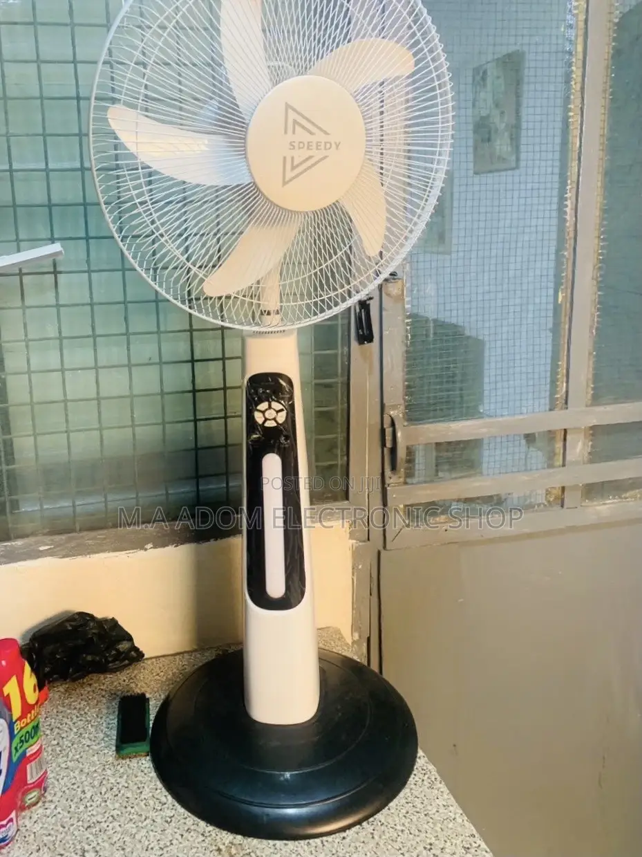 Shop Original Speedy Rechargeable Electric Standing Fan.