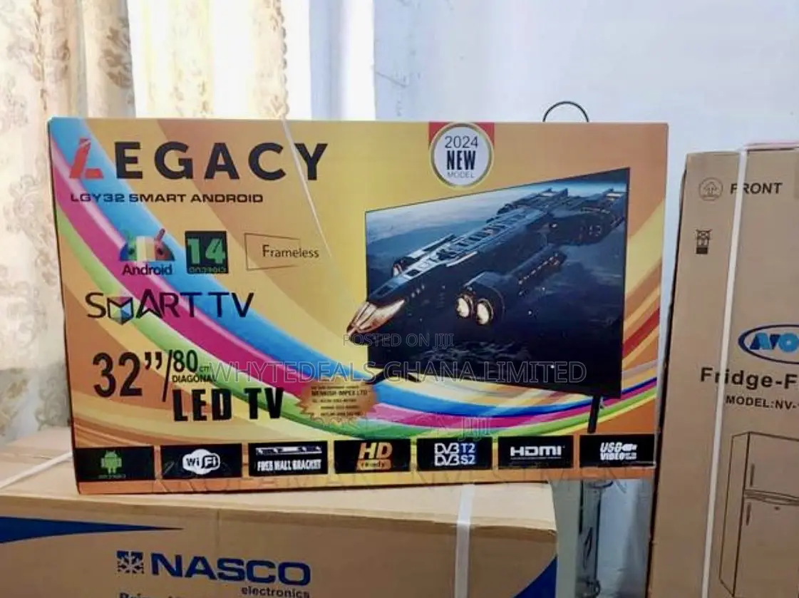 Legacy 32" Smart Android Led Tv| Slim| Full Hd| Netflix| Youtube| 2026