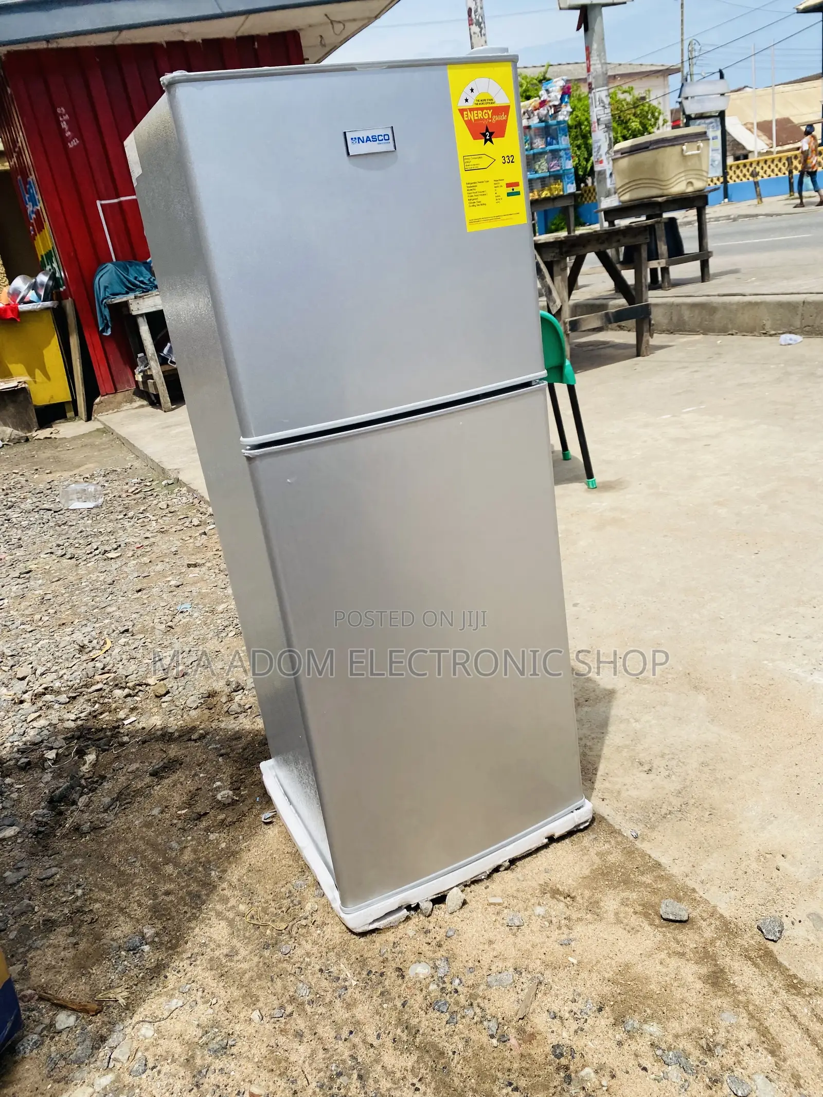 Well Design Nasco Nas2-13fl Bottom Freezer Fridge.