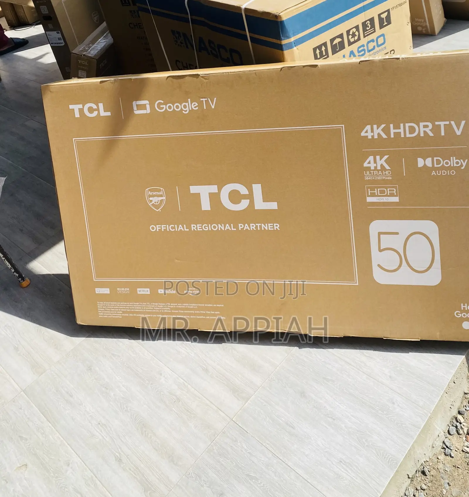 Affordable 50p635 50 Inch TCL Uhd Smart Android Tv,Black