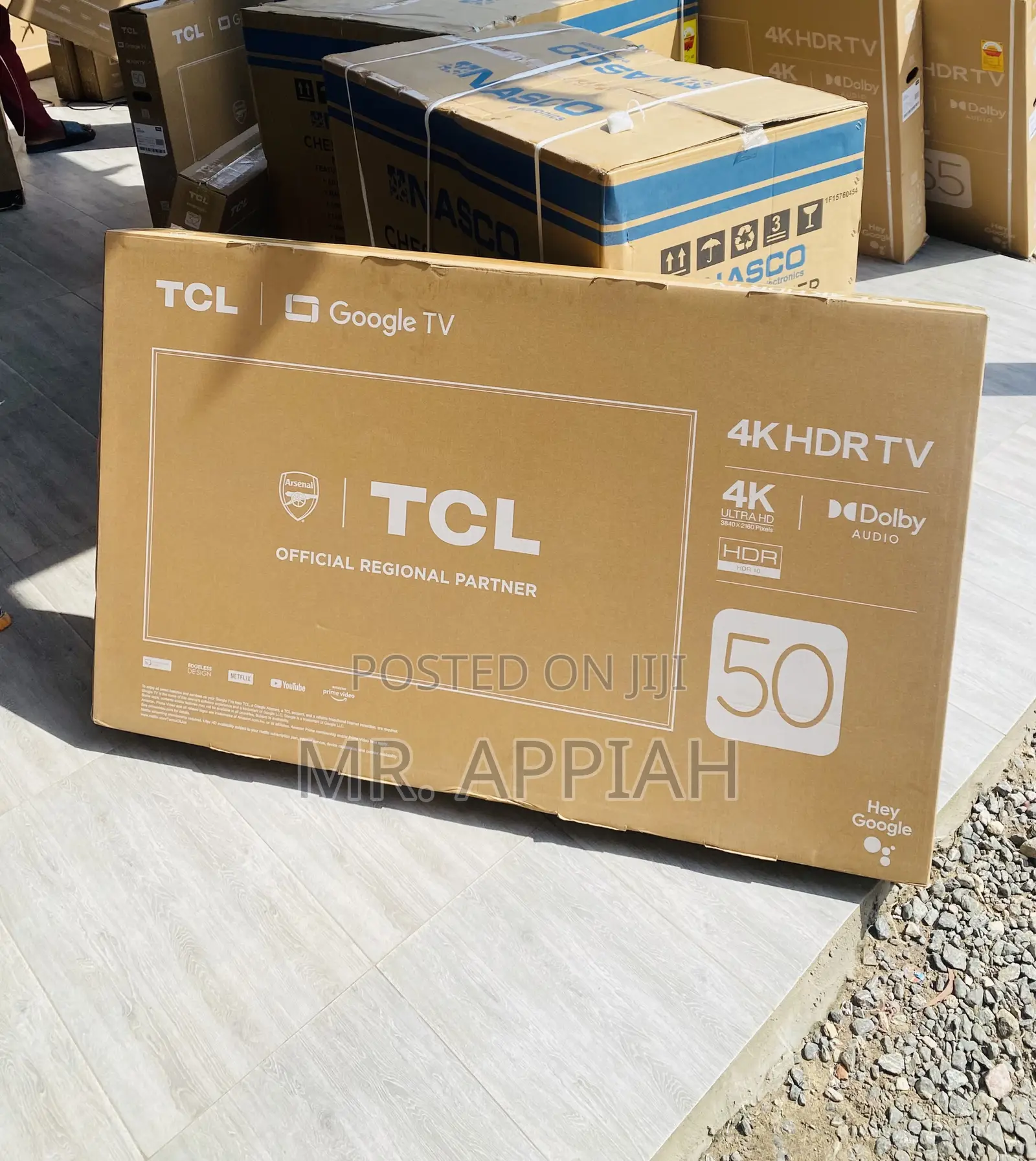 Affordable 50p635 50 Inch TCL Uhd Smart Android Tv,Black