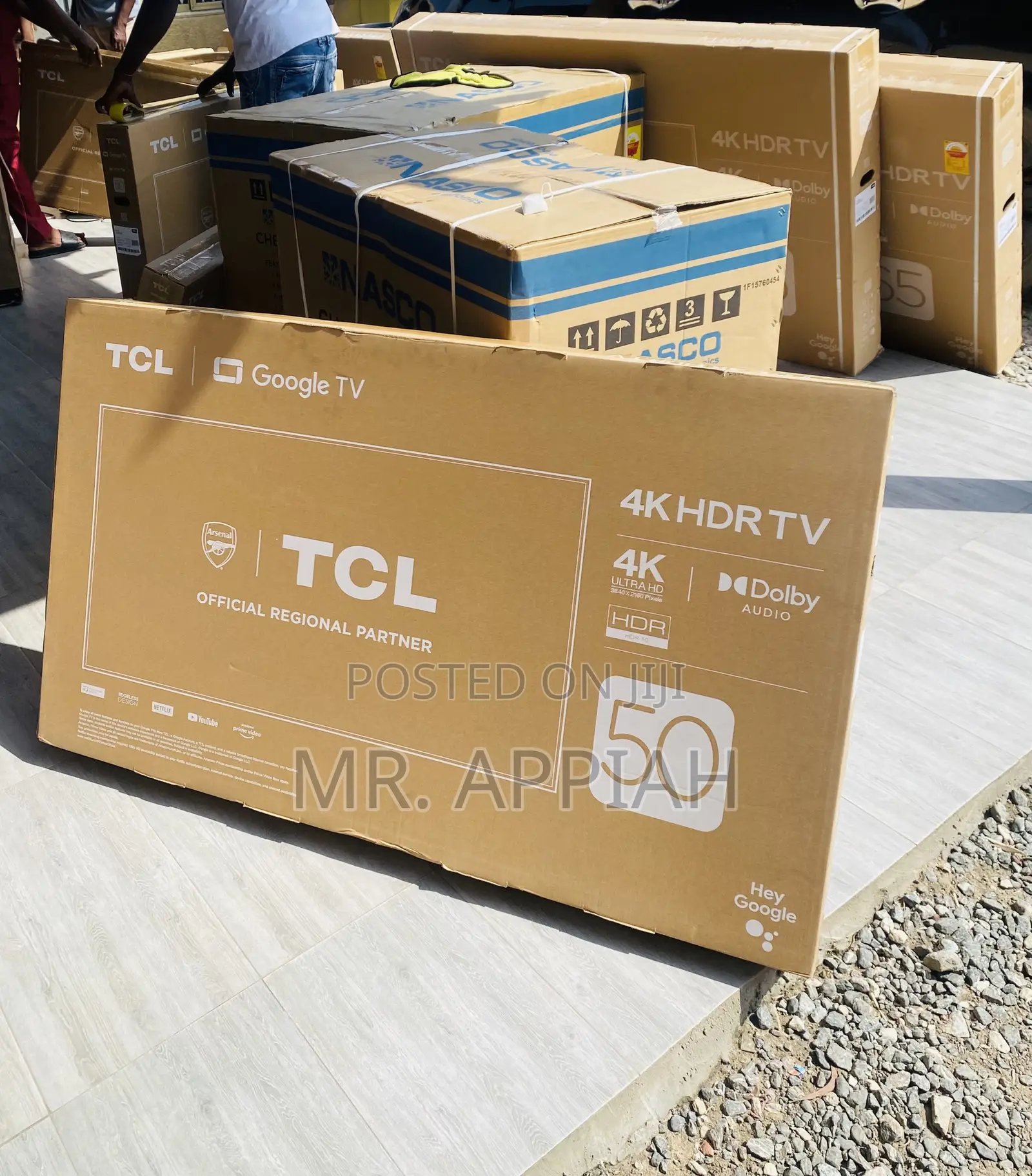 Quality 50p635 50 Inch TCL Uhd Smart Android Tv(Black).